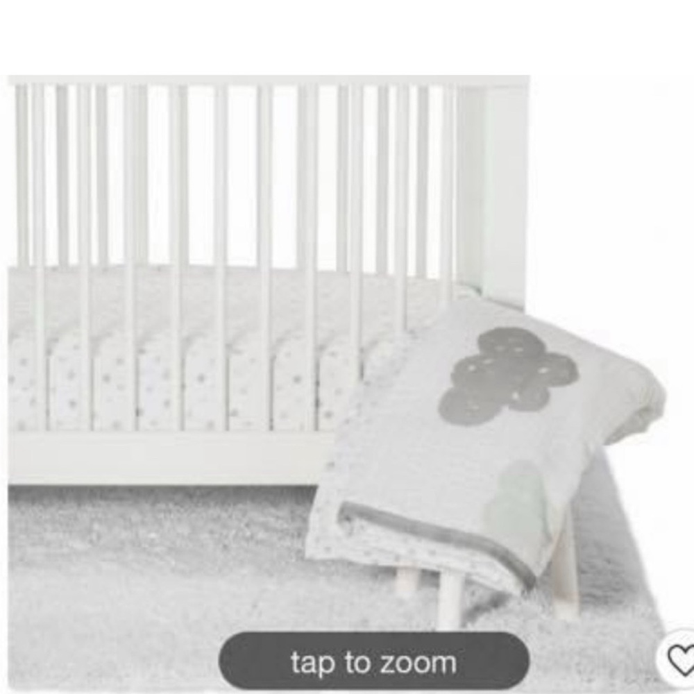NEW Cloud Island “in‎ the clouds” crib set (4 piece)